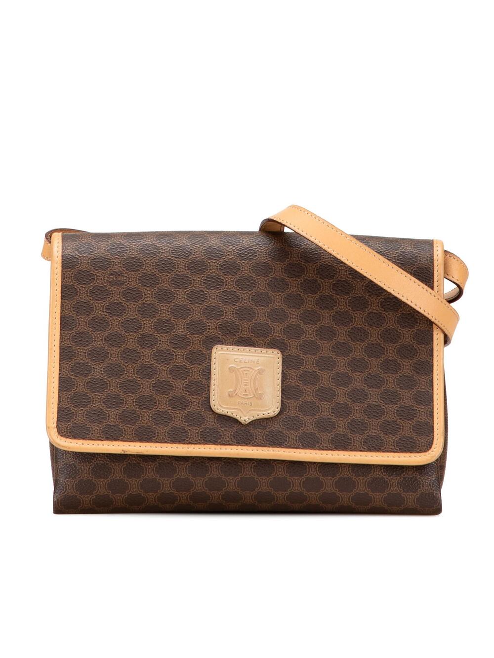Celine Macadam Coated Canvas Crossbody #358552C44B